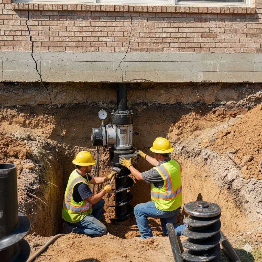 Foundation Repair & Pier Shimming